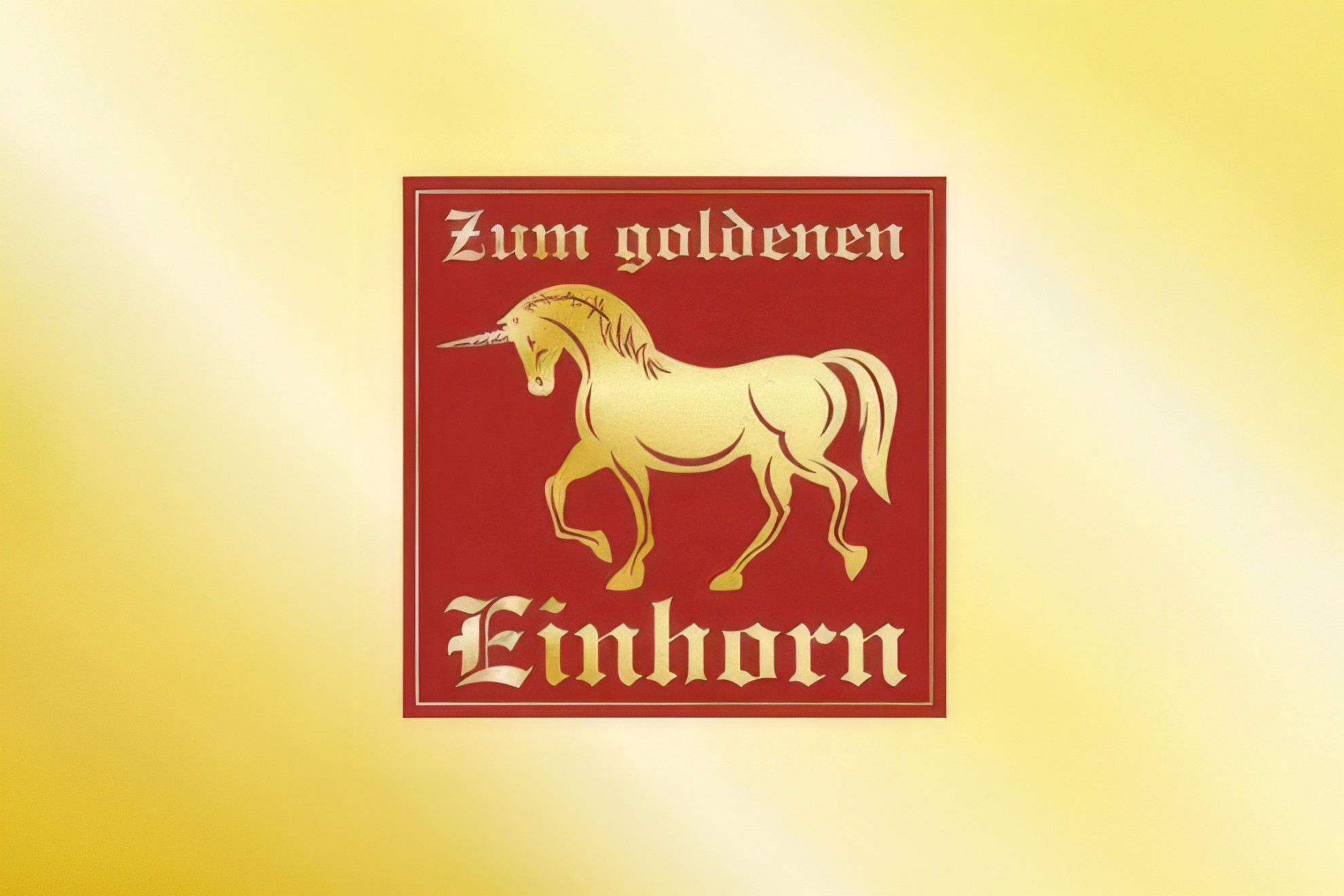 Zum goldenen Einhorn  